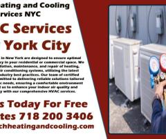 Hitech Heating and Cooling Services NYC.