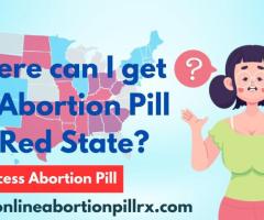 Where can I get the Abortion Pill in red state?