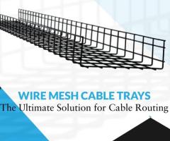 SS Wire Mesh Cable Tray