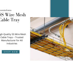 SS Wire Mesh Cable Tray