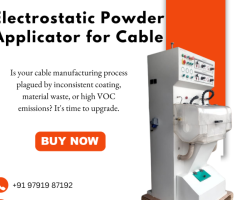 The SmartMachine Advantage: How Our Electrostatic Powder Applicator Revolutionizes Cable Coating